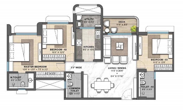 Suyug The 1 floor plan1
